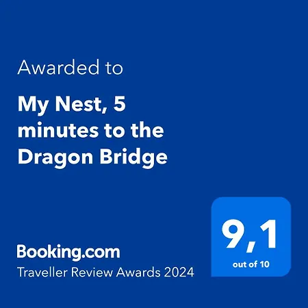 My Nest, 5 Minutes To The Dragon Bridge Ljubljana