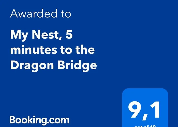 My Nest, 5 Minutes To The Dragon Bridge リュブリャナ